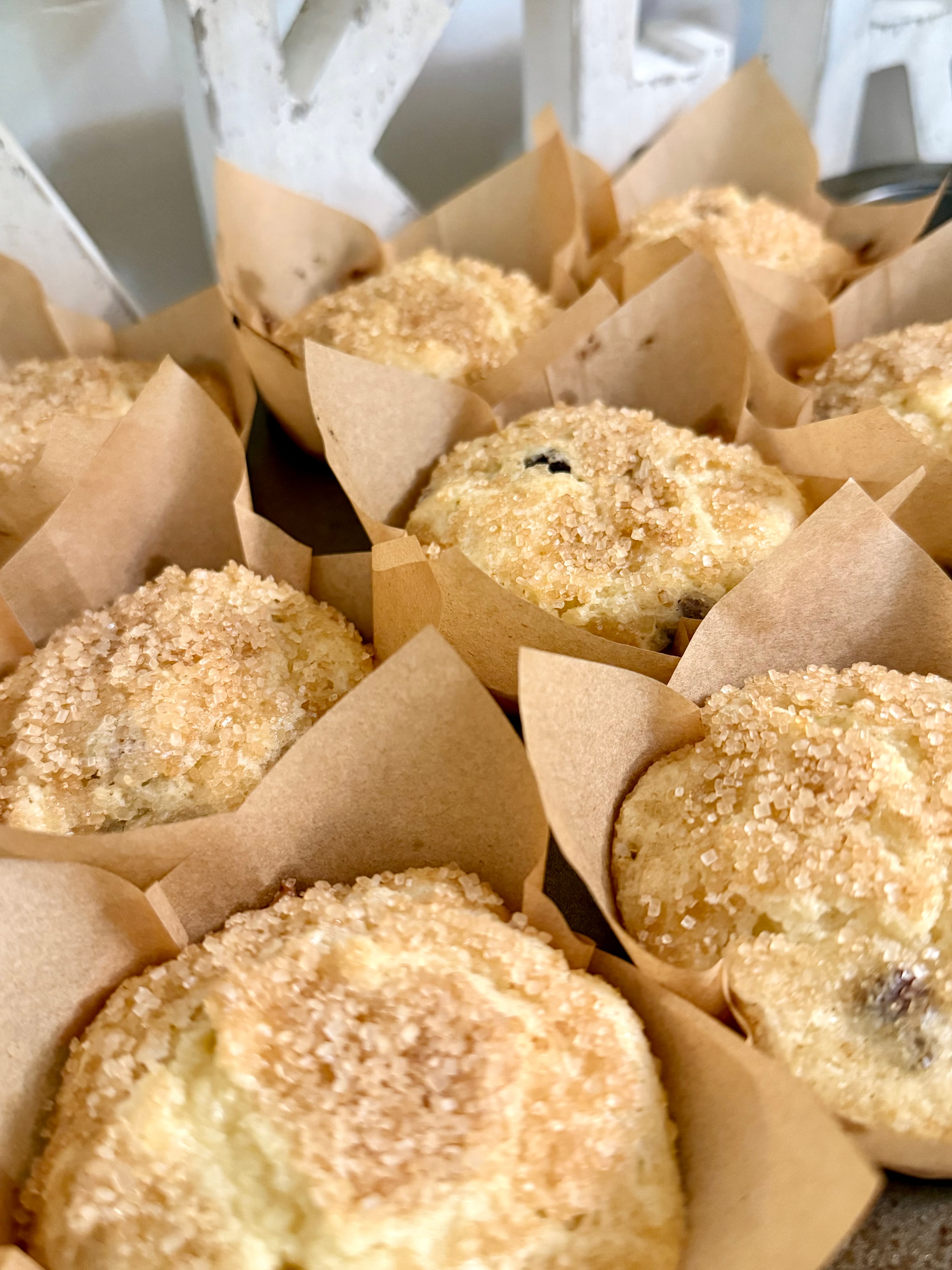 Chocolate chip muffins