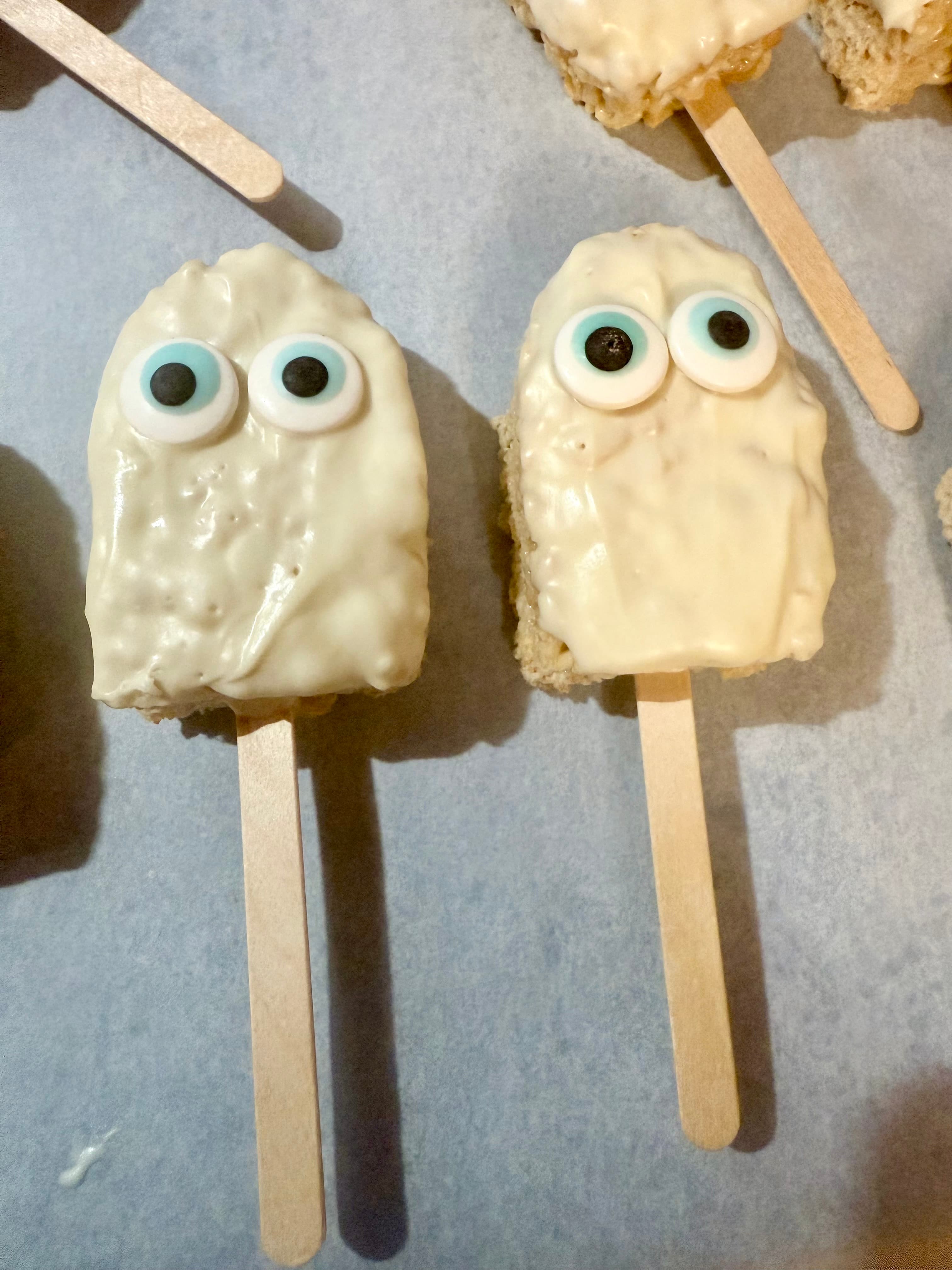 SpongeBob Flying Dutchmen Rice Krispie Treat