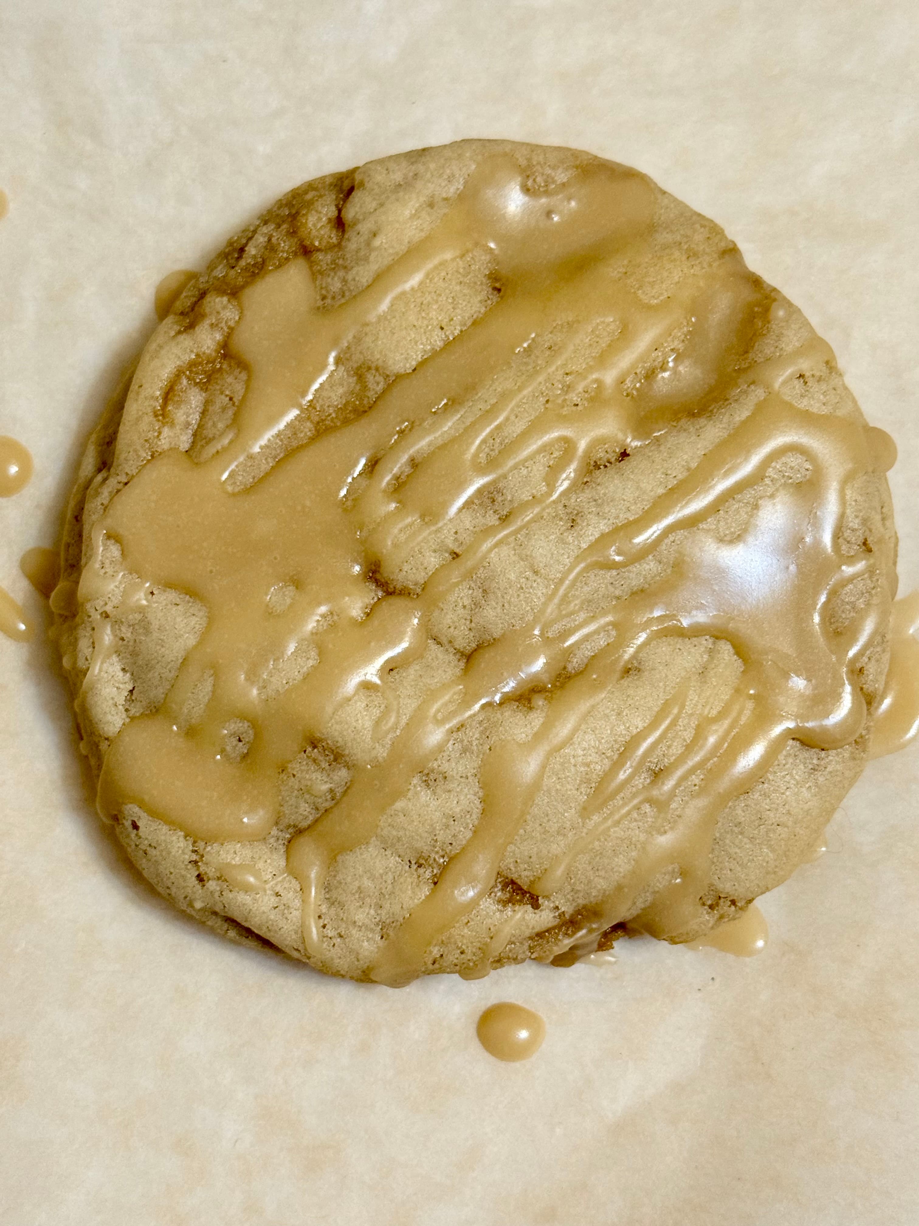 Maple Cookies with Maple Glaze